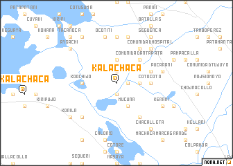 map of Kalachaca