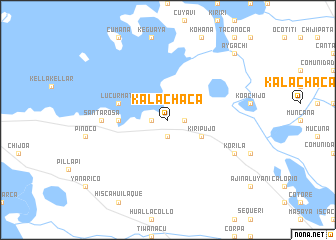 map of Kalachaca