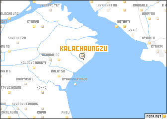 map of Kalachaungzu