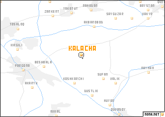 map of Kalacha