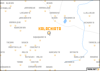 map of Kalachiata