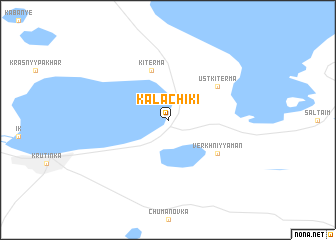 map of Kalachiki