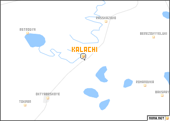 map of Kalachi