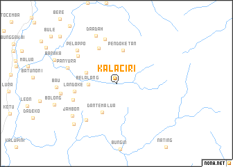 map of Kalaciri