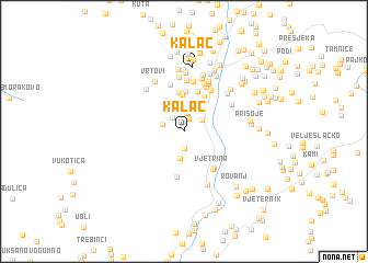 map of Kalac