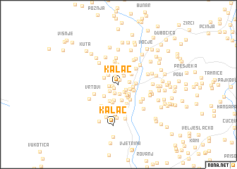 map of Kalac