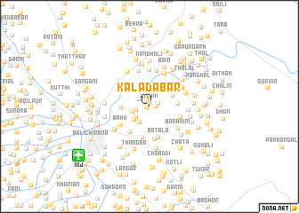 map of Kālādabar