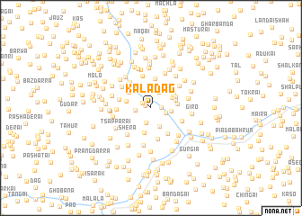 map of Kālādag