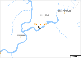 map of Kaladan