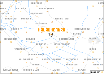 map of Kalá Dhéndra