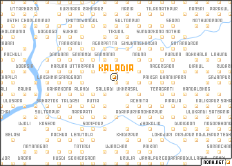 map of Kalādia