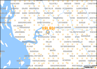 map of Kalādi