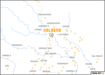 map of Kalaena