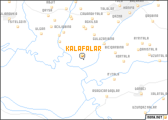 map of Kalafalar