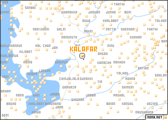 map of Kalafar