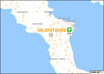 map of Kalafatiónes