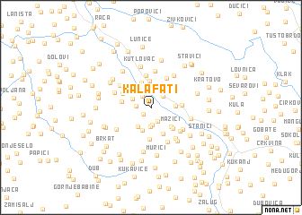 map of Kalafati