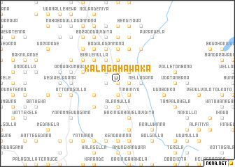 map of Kalagahawaka