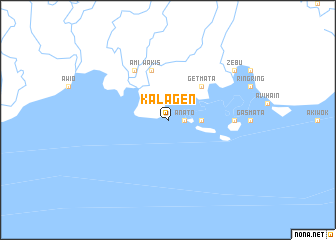 map of Kalagen