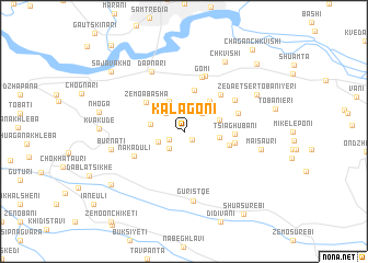 map of Kalagoni