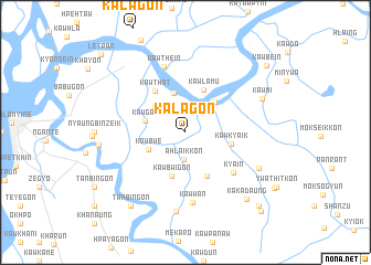 map of Kalagon