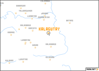 map of Kalagutay