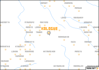 map of Kalagwe