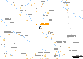 map of Kalahgāh