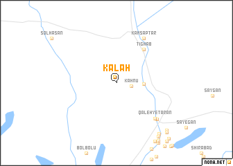 map of Kalāh
