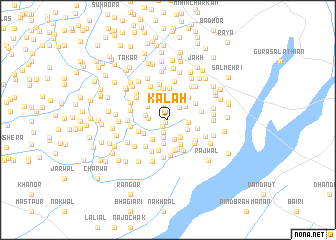 map of Kalāh