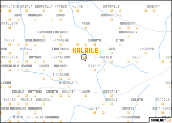 map of Kalaile