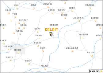 map of Kalait