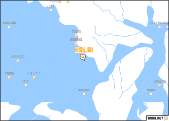 map of Kalai