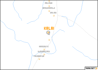 map of Kalaï