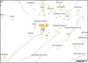 map of Kalai