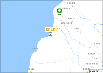 map of Kalai