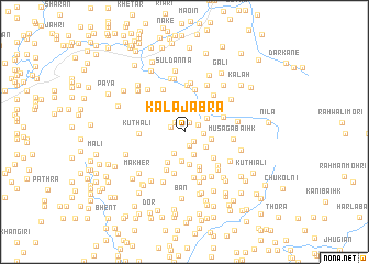 map of Kālajabra