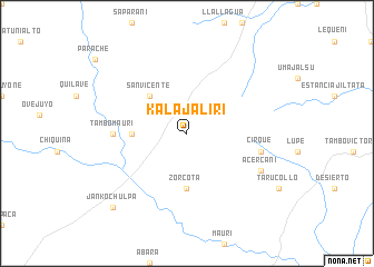 map of Kala Jaliri