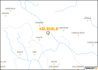 map of Kala Kala