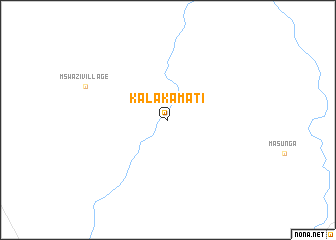 map of Kalakamati