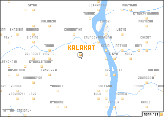 map of Kalakat