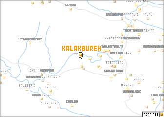 map of Kalak Būreh