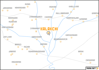 map of Kalakchī