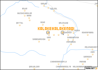 map of Kalak-e Naqī