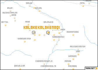 map of Kalak-e Naqī