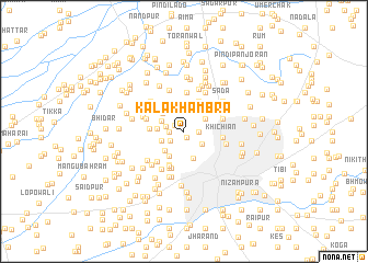 map of Kāla Khāmbra