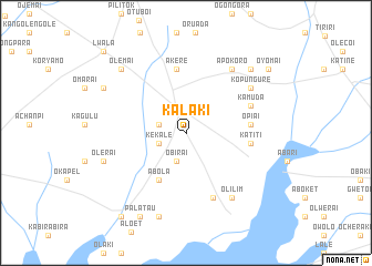 map of Kalaki