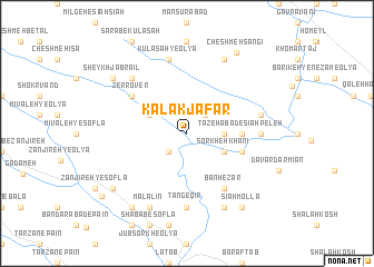 map of Kalak Ja‘far