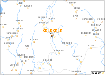 map of Kala Kolo