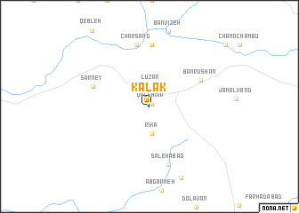 map of Kalak